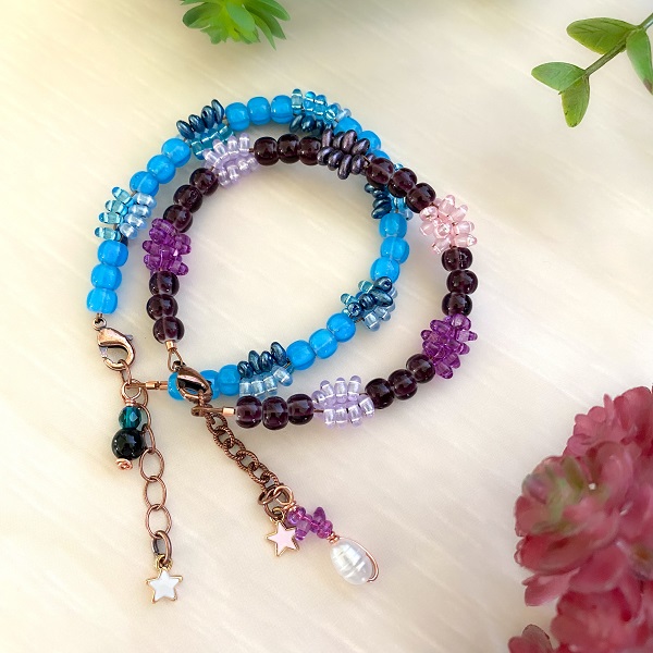 We will learn to make this style of bracelet!