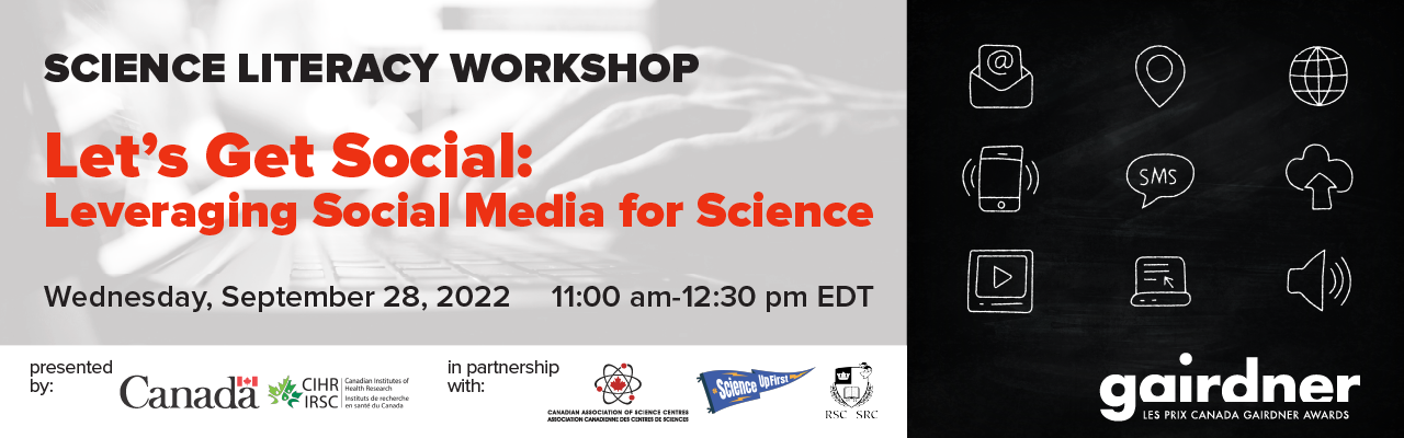 Science Literary Workshop | Let's Get Social: Leveraging Social Media for Science