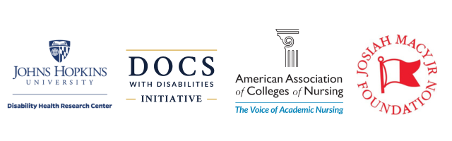 Johns Hopkins University, DOCS with Disabilities Initiative, American Association of Colleges of Nursing, Josiah Macy Foundation