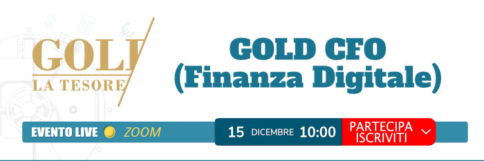 Evento di presentazione di GOLD CFO (Finanza Digitale), strumenti avanzati di analisi finanziaria integrati in Gold la Tesoreria