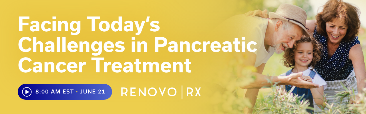  Highlighting RenovoRx's RenovoTAMP™ therapy platform with  presenters Dr. Ramtin Agah, RenovoRx’s Chief Medical Officer, Dr. Michael Pishvaian, a Principal Investigator for the Company’s Phase 3 TIGeR-PaC trial, and Shaun Bagai, CEO