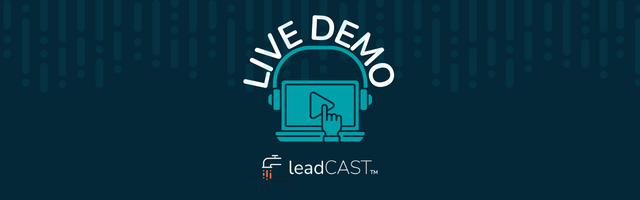 Live Demo of leadCAST by Trinnex