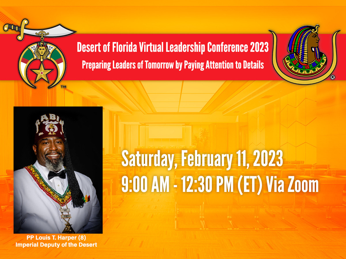 Desert of Florida Virtual Leadership Conference