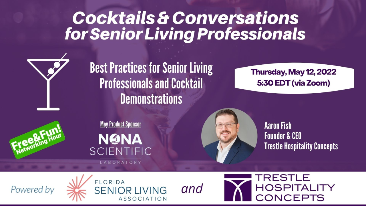 Cocktails & Conversations for Senior Living Professionals