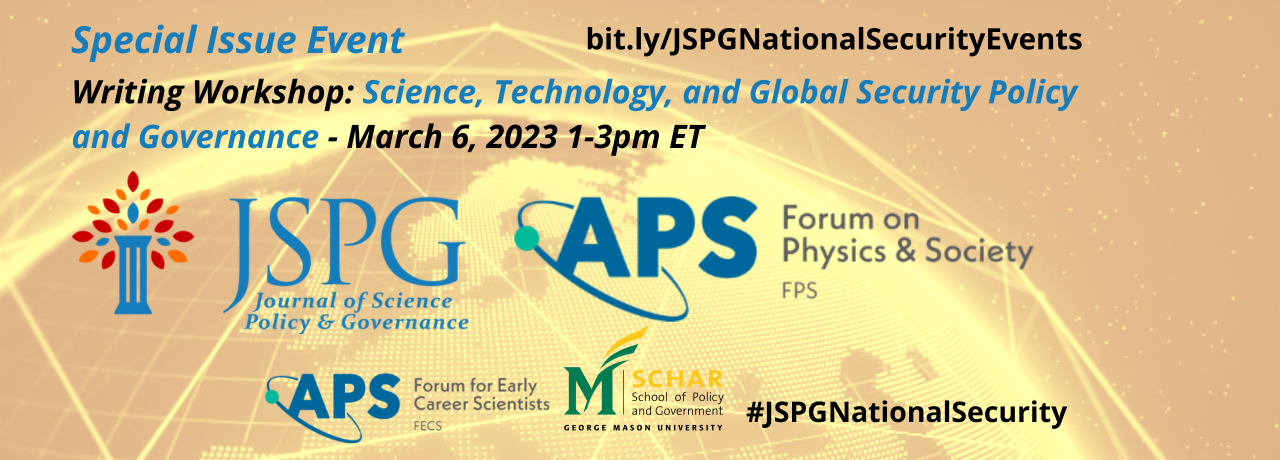 Banner graphic for the March 5 JSPG-APS workshop